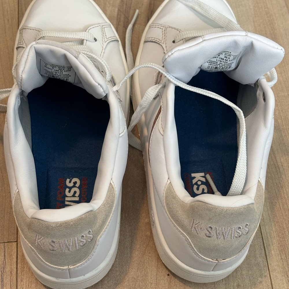 K-Swiss White Sneakers - Picture 8 of 9